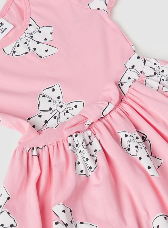 Girls Printed Dress