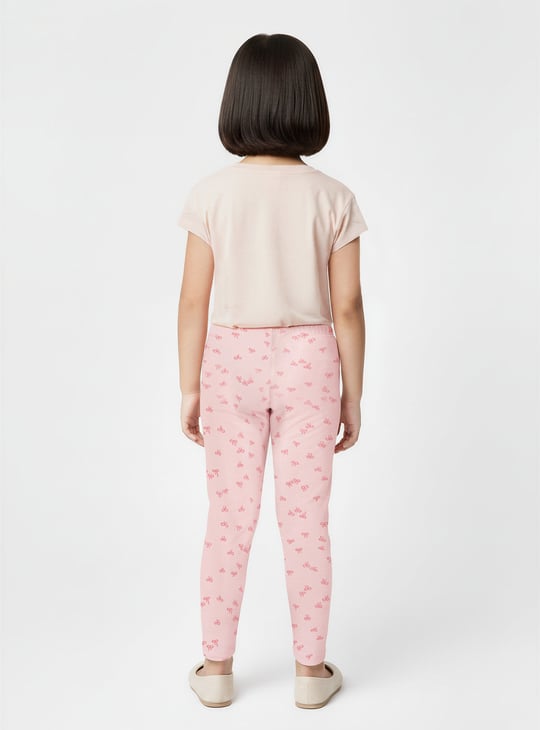 Girls Printed Leggings