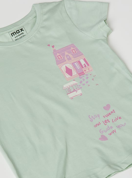 Girls Printed T-shirt
