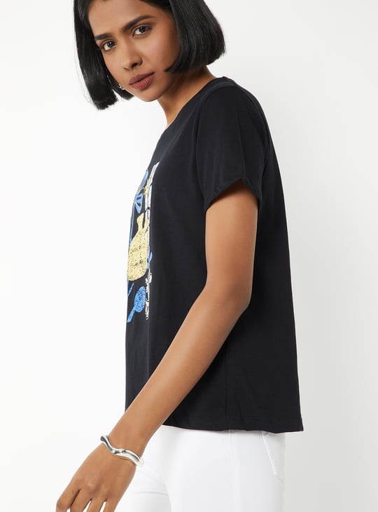 Women Graphic Print T-shirt
