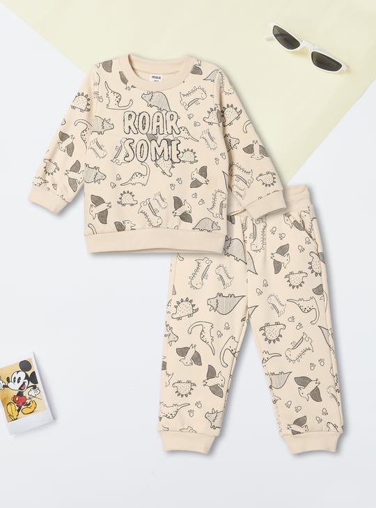 Boys Printed Joggers Set