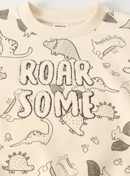 Boys Printed Joggers Set