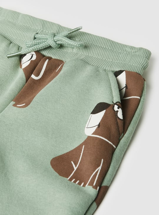 Boys Printed Joggers Set