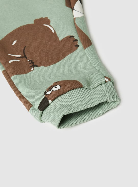 Boys Printed Joggers Set