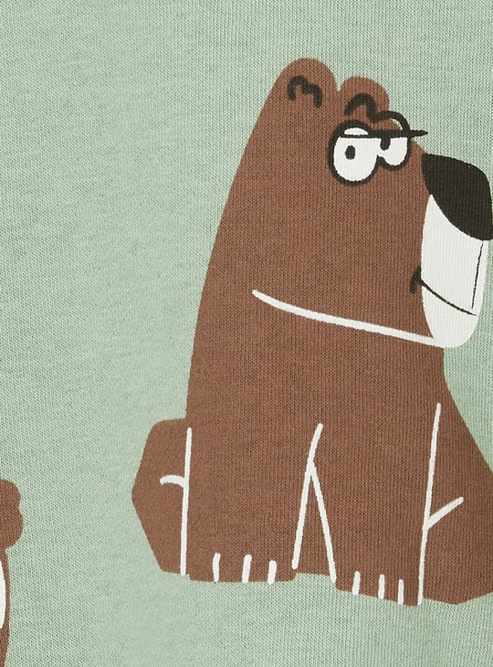 Boys Printed Joggers Set