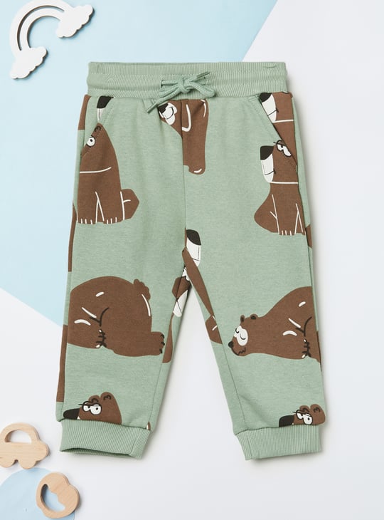 Boys Printed Joggers Set