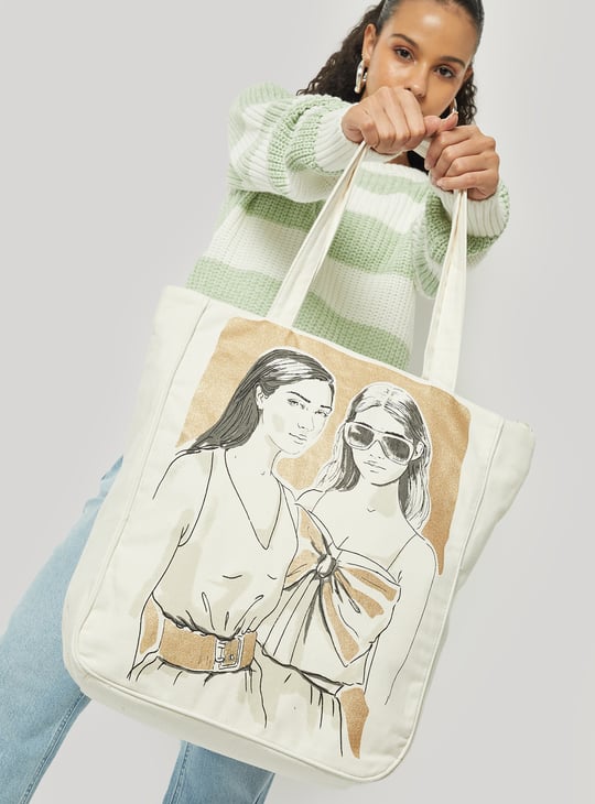 Women Printed Shopper Bag