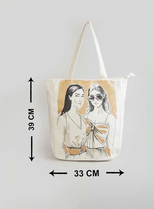 Women Printed Shopper Bag