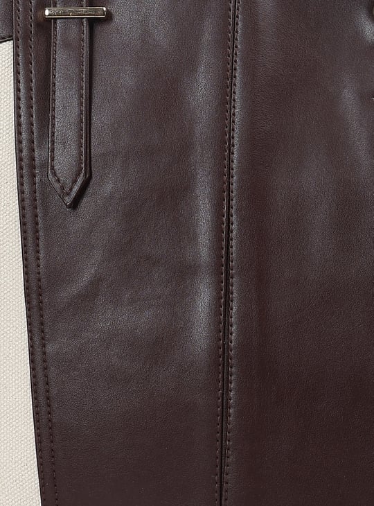 Women Colourblock Tote Bag