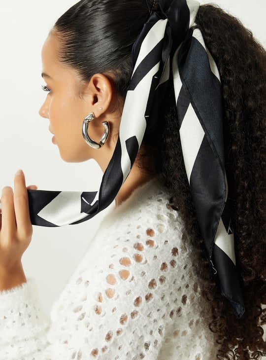 Women Printed Scarf - Pack of 2