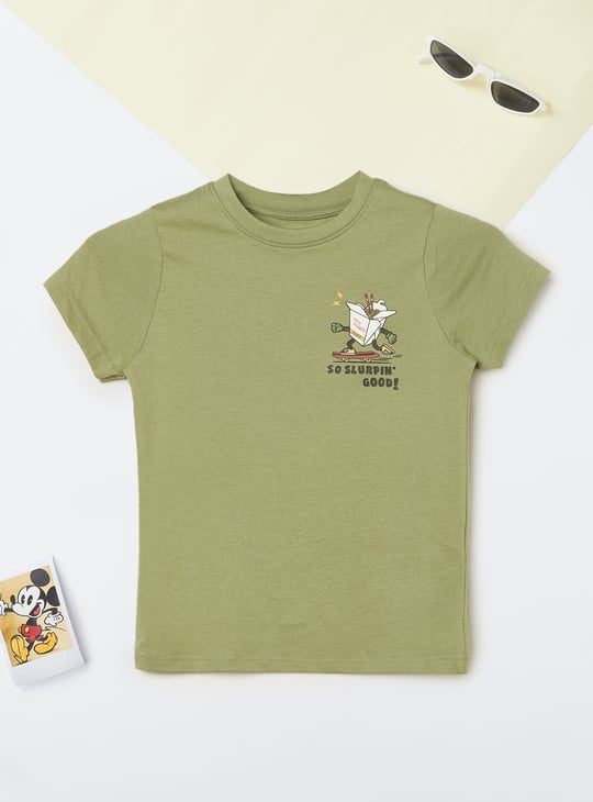 Boys Placement Print T-shirt