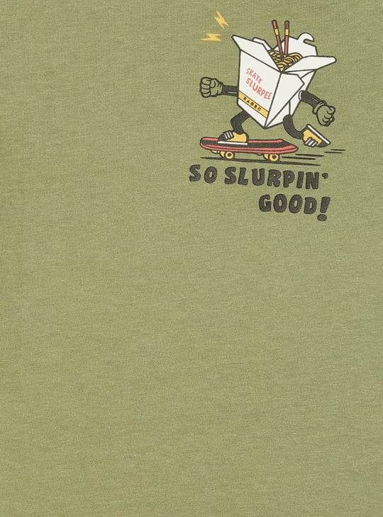 Boys Placement Print T-shirt