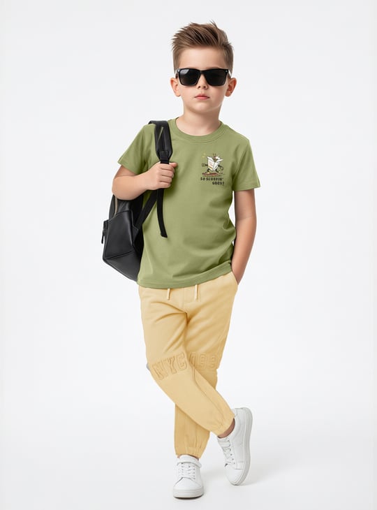 Boys Placement Print T-shirt