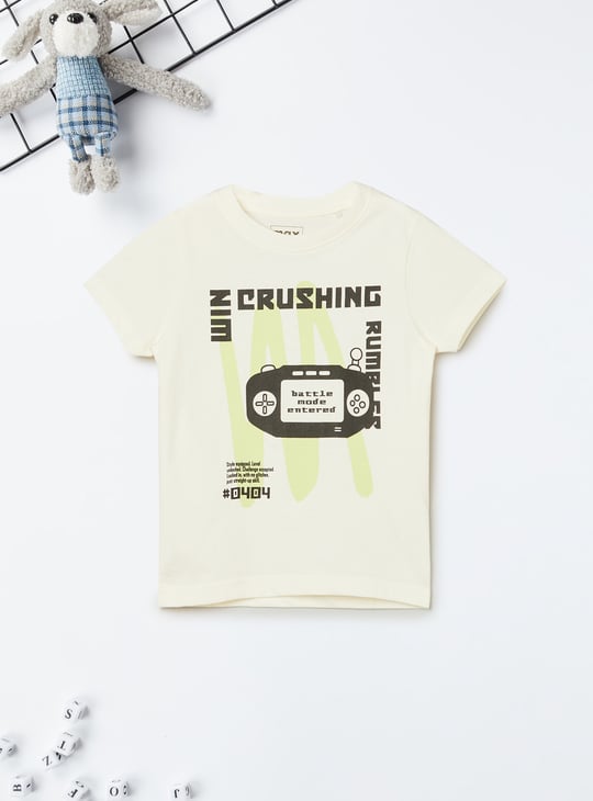 Boys Graphic Print T-shirt