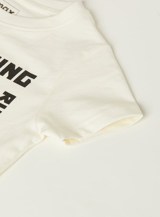 Boys Graphic Print T-shirt