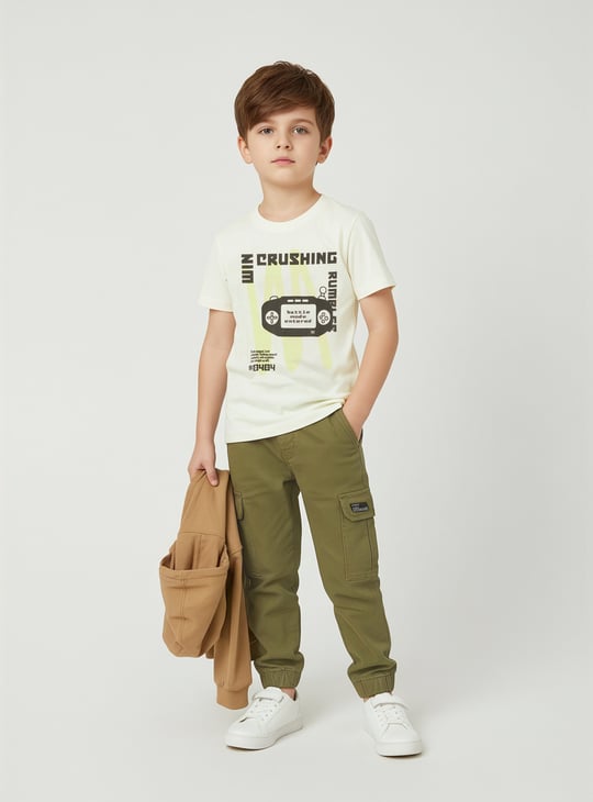 Boys Graphic Print T-shirt
