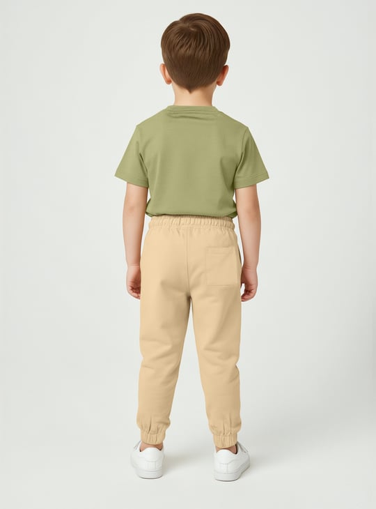 Boys Debossed Joggers