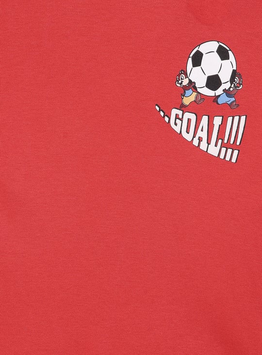 Boys Mickey Print Oversized T-shirt