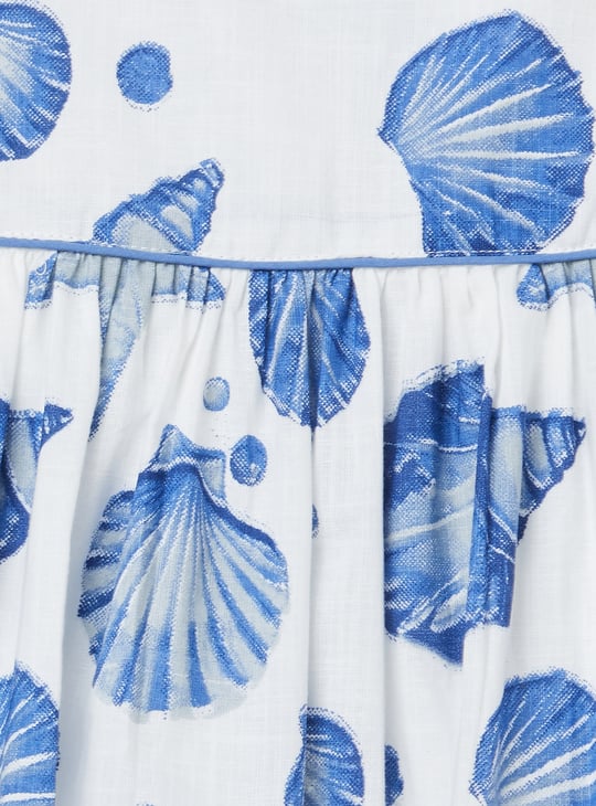 Girls Printed A-line Dress