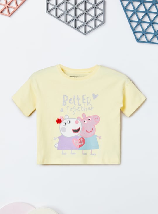 Girls Peppa Pig Shorts Set