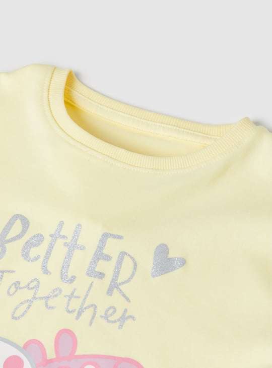 Girls Peppa Pig Shorts Set