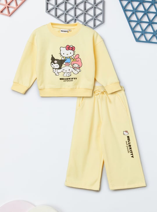 Girls Hello Kitty Trousers Set