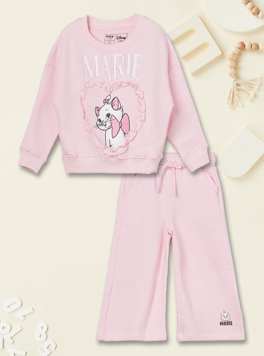 Girls Marie Printed Trousers Set