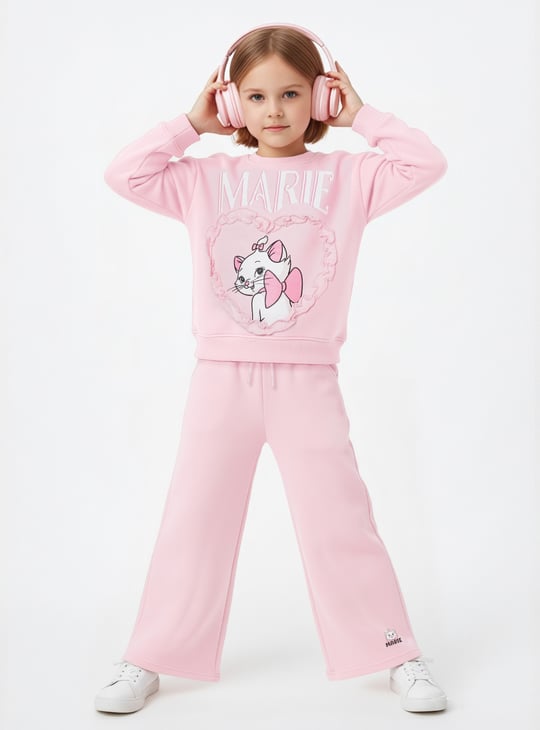 Girls Marie Printed Trousers Set