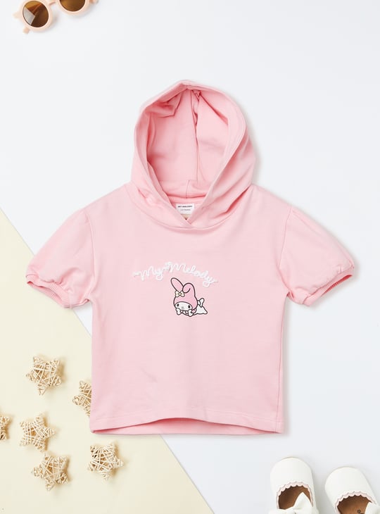 Girls My Melody Printed Trousers Set
