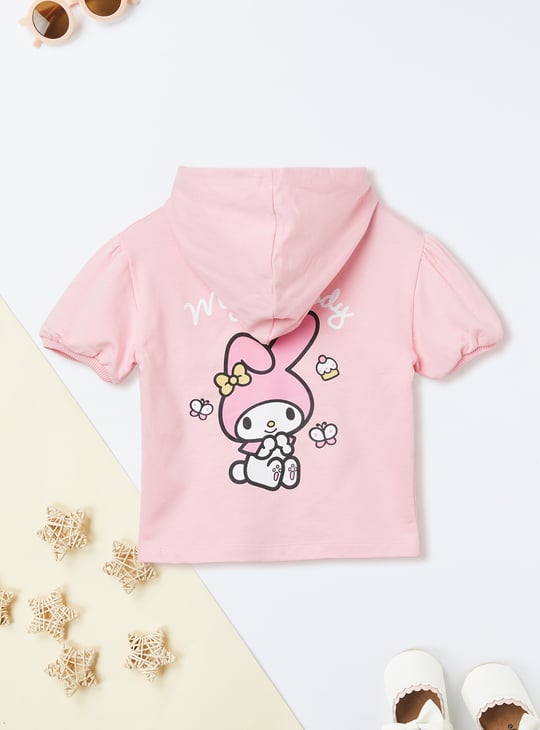 Girls My Melody Printed Trousers Set
