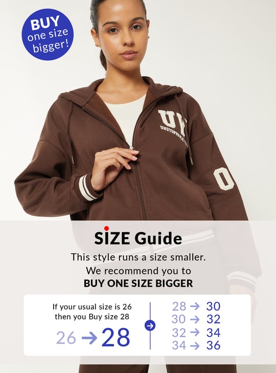 Women Boxy Fit Varsity Jacket
