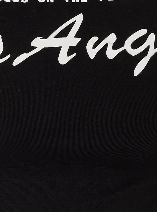 Women Printed Snug Fit Sports T-shirt