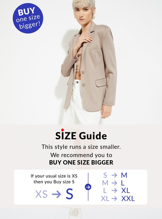 ALAYA F x URB_N Women Textured Regular Fit Blazer