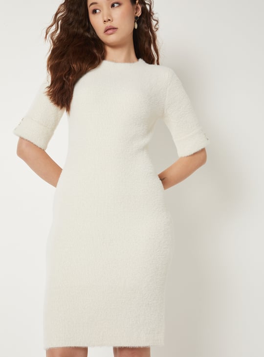 Women Knit Bodycon Dress