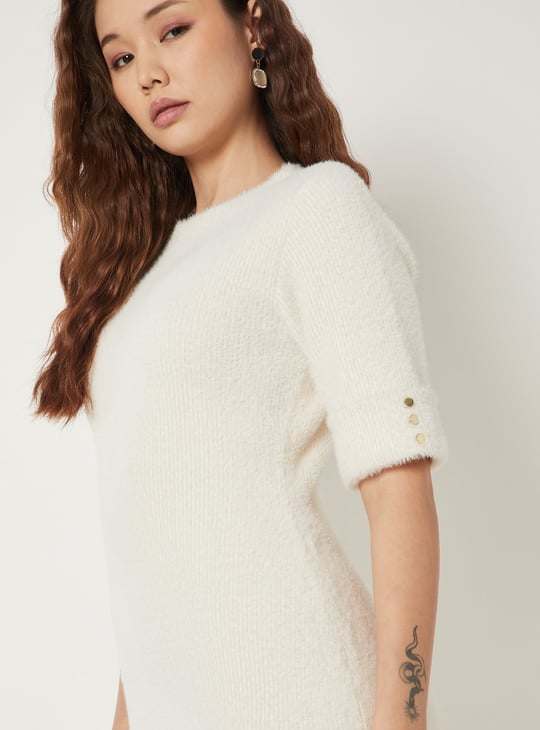 Women Knit Bodycon Dress