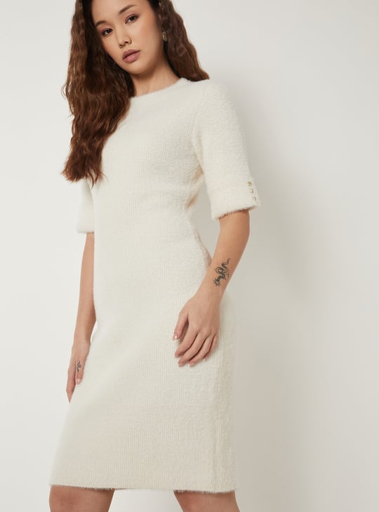 Women Knit Bodycon Dress