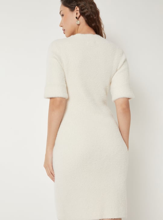 Women Knit Bodycon Dress