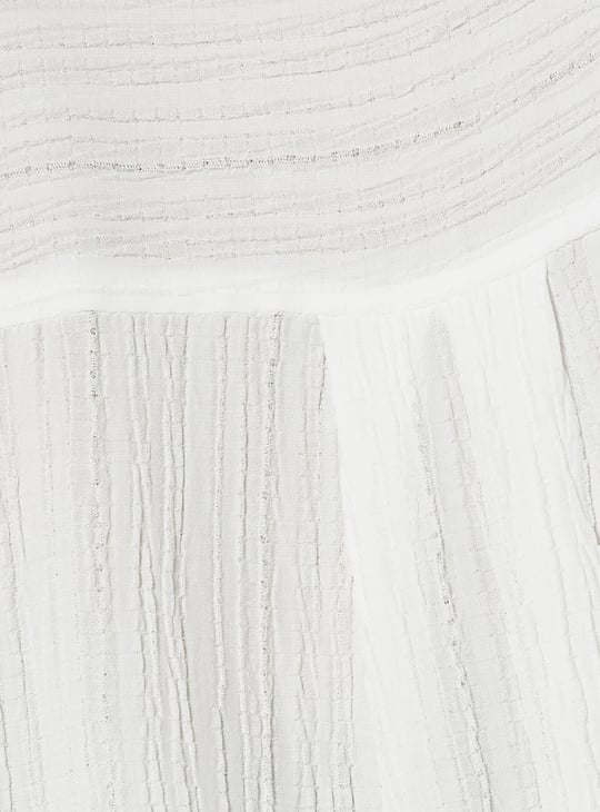 Women Textured Regular Fit Shirt