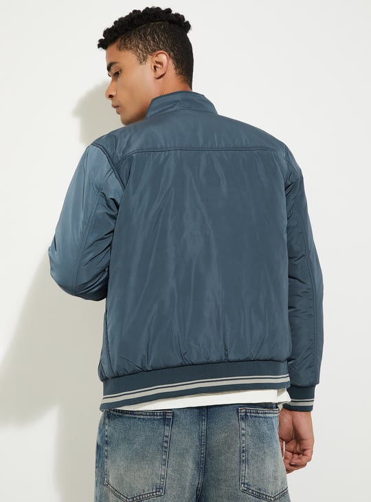 URB_N Men Solid Reversible Jacket
