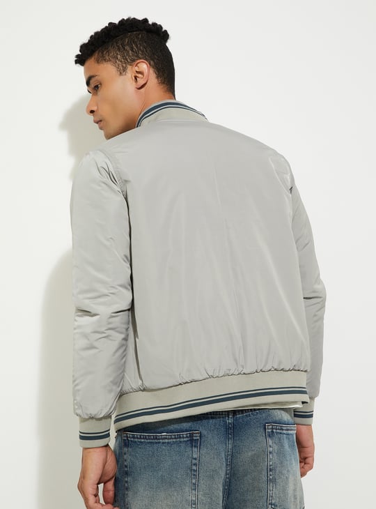 URB_N Men Solid Reversible Jacket