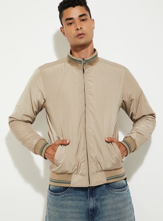 URB_N Men Solid Reversible Jacket | Green | Reversible Jackets