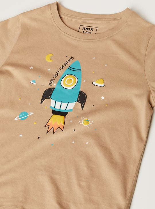 Boys Checked Sleepwear Set