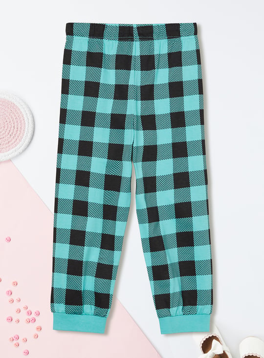Boys Checked Sleepwear Set