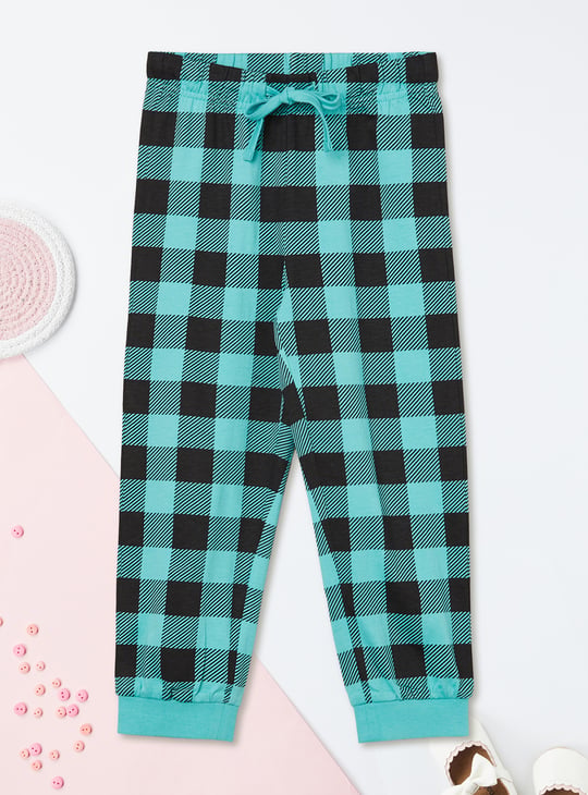 Boys Checked Sleepwear Set