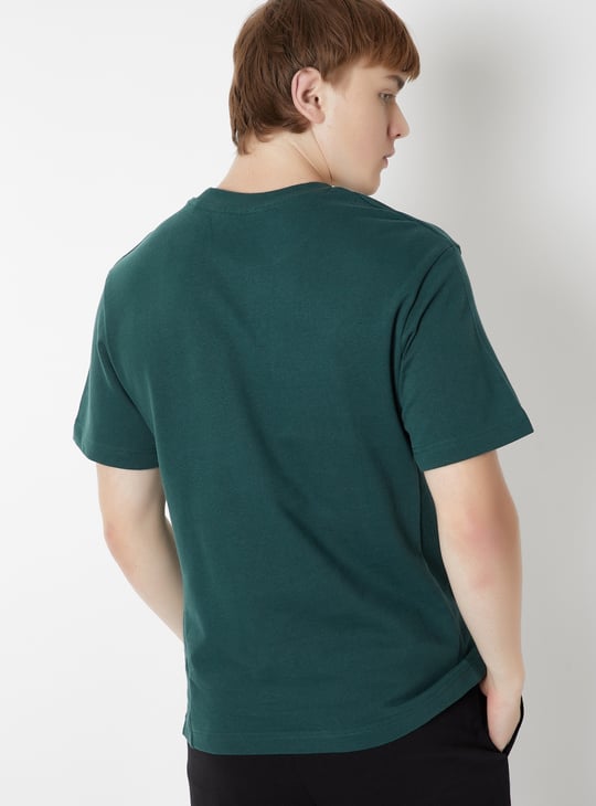 Men Solid Sports T-shirt