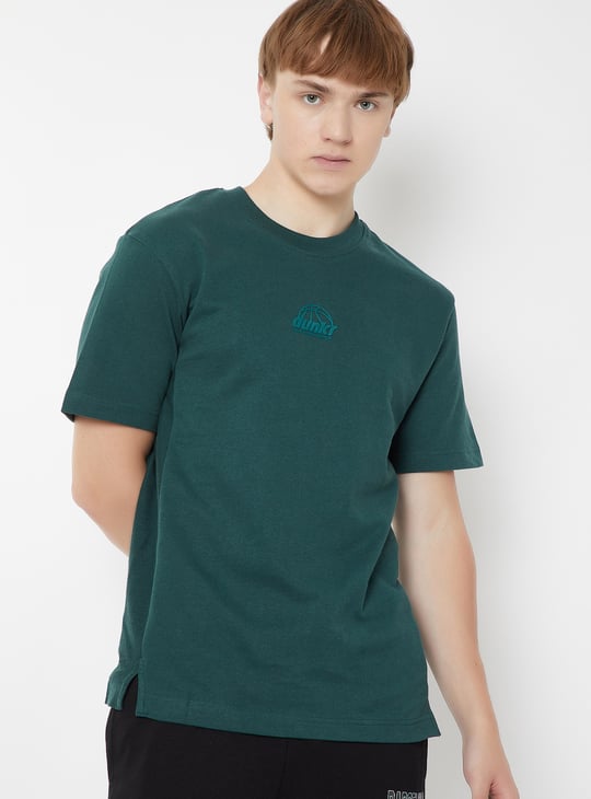 Men Solid Sports T-shirt