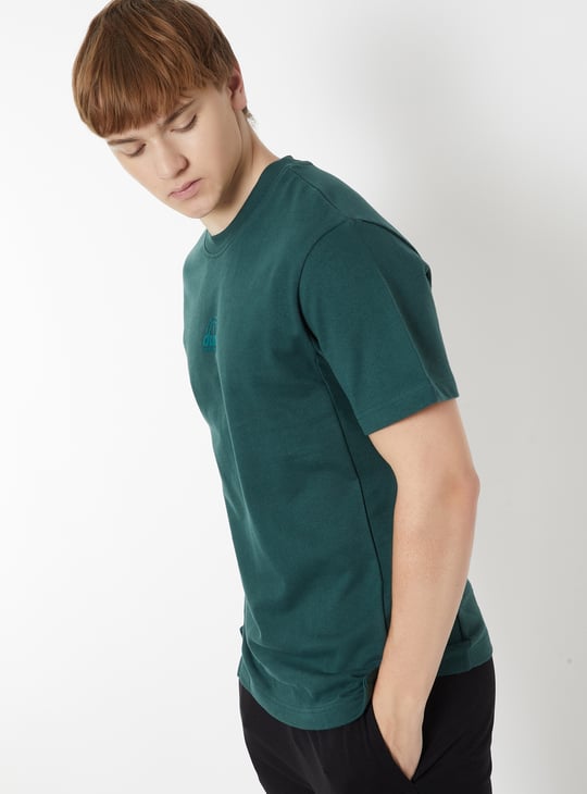 Men Solid Sports T-shirt