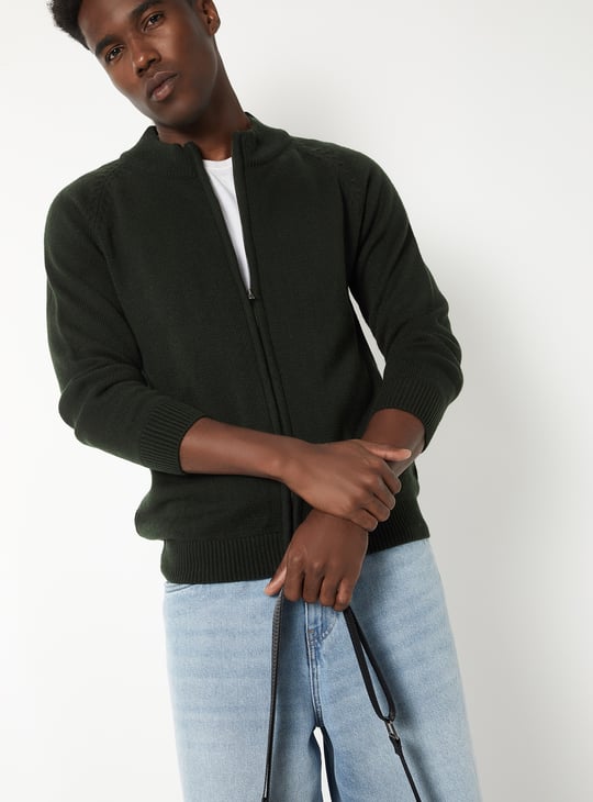 Men Knit Slim Fit Sweater