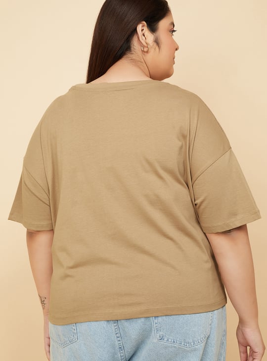 ALAYA F x URB_N Women Snoopy Print Boxy Fit T-shirt