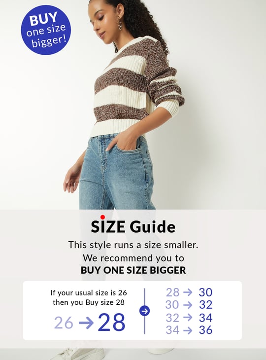 Women Washed Slim Straight Jeans